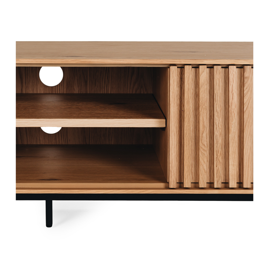 Linea TV Stand - All natural image 5